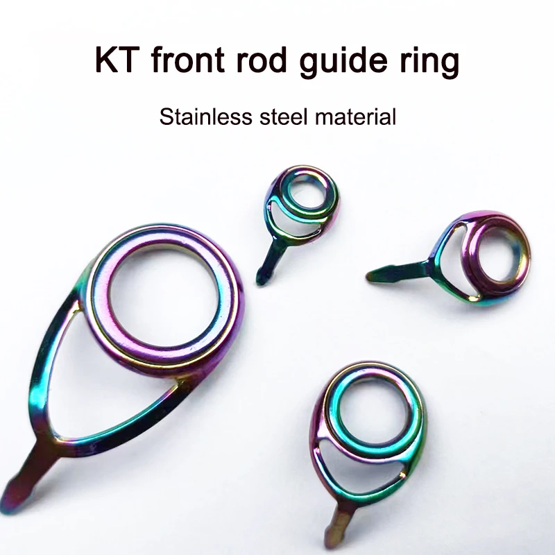 Full Color Tie Ringsmagnetic Ringswrapped Loyalist Rodsboat Rodsraft Rod Guidesstainless Steel Wire Guide Rings