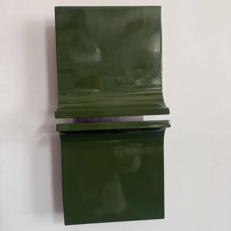 Green wall lamp niche design background wall lamp medieval decoration living room retro bedroom bedside lamp