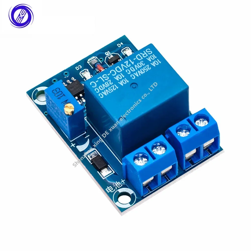 10PCS DC 12V Battery Undervoltage Low Voltage Cut off Automatic Switch Recovery Protection Module Charging Controller Protection