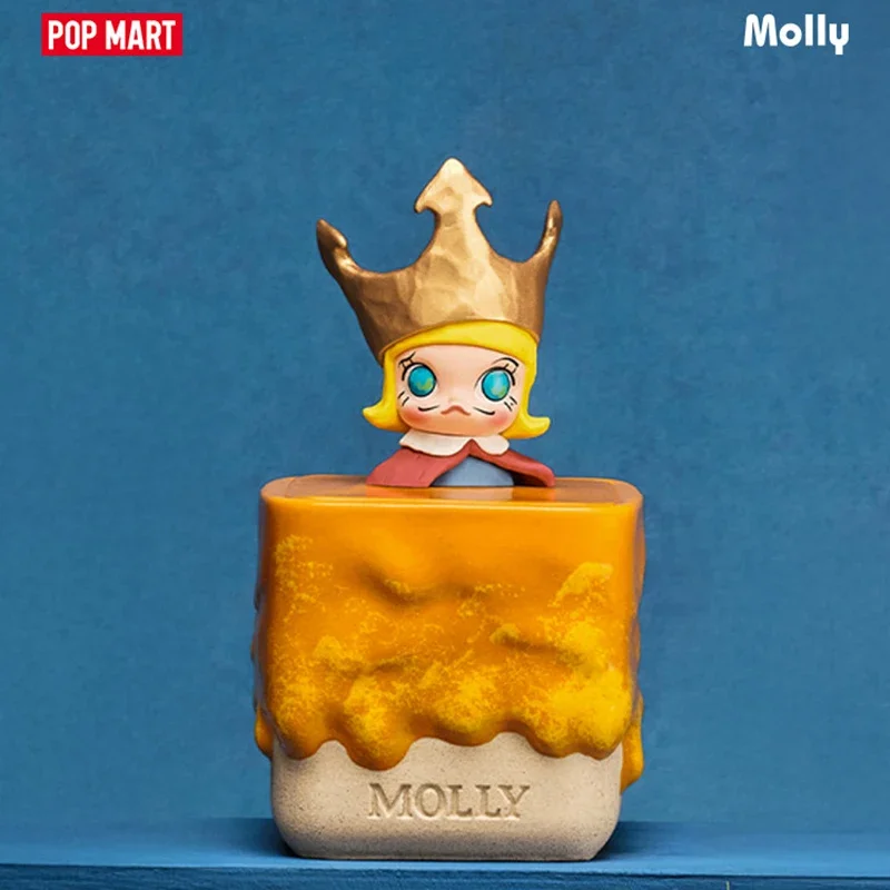 

POPMART Molly Scenery Along The Way: Модная серия магнитов на холодильник, ароматическая свеча, сюрприз-бокс, фигурка-загадка