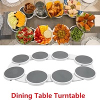 Kitchen Dining Table Turntable Kitchen Countertop Turntable 360 Degree Rotation Versatile Heat Resistant for Rectangular Table