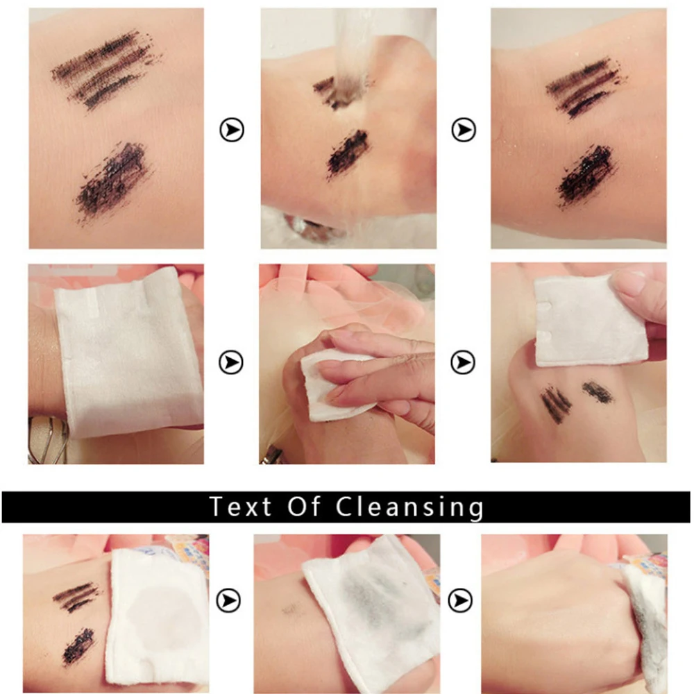 Black Mascara 4D Silk Fiber Mascara 24H Waterproof Extra Volume Smudge-proof Curling Lengthening Eyelash Extension Eye Makeup