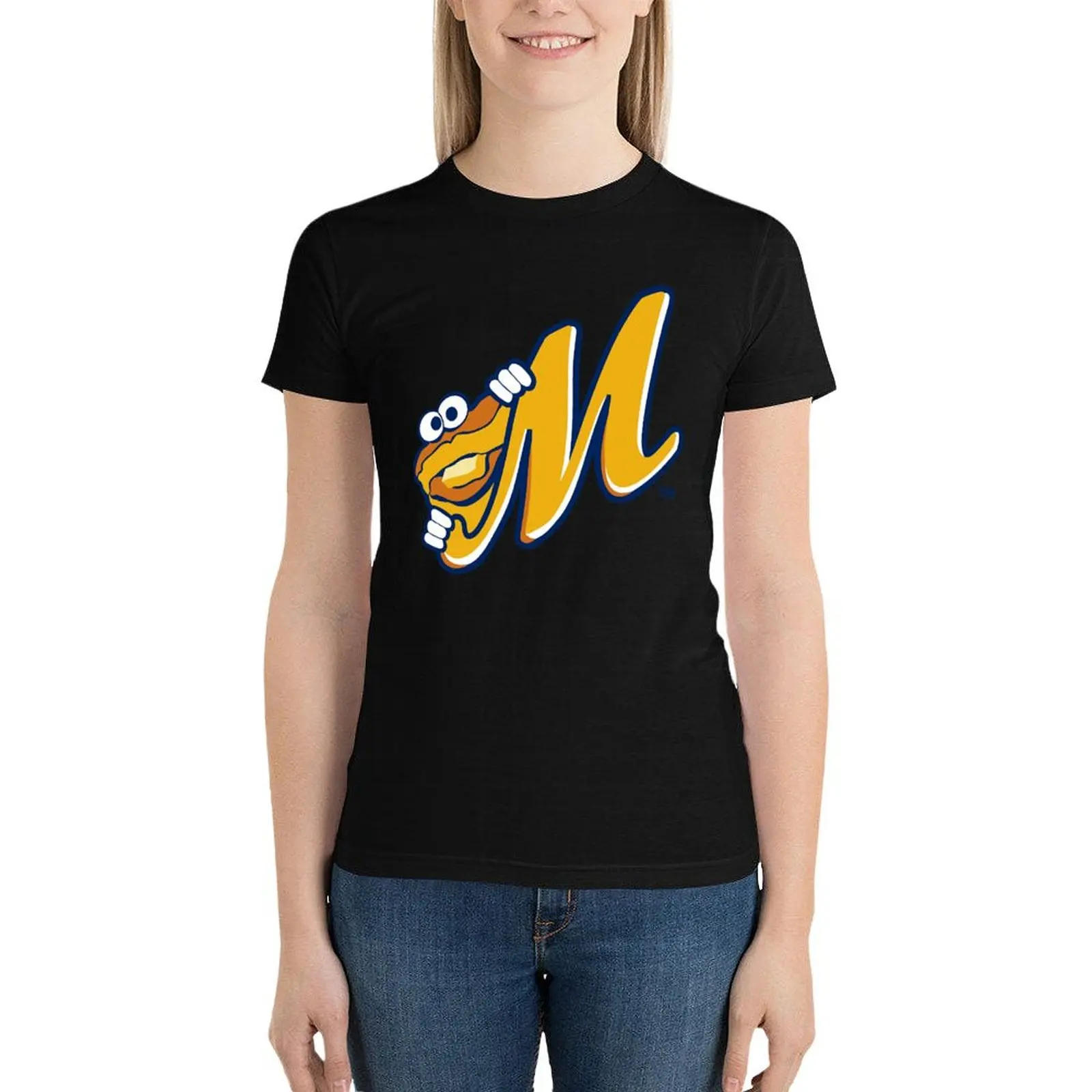 Montgomery Biscuits T-Shirt korean fashion tees Woman clothes