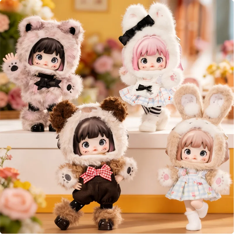 

Новинка! Оригинальная плюшевая кукла Nommi Sticky Rice Forest Country Blind Box, ручной работы, для декора, подарок на день рождения для девочек.