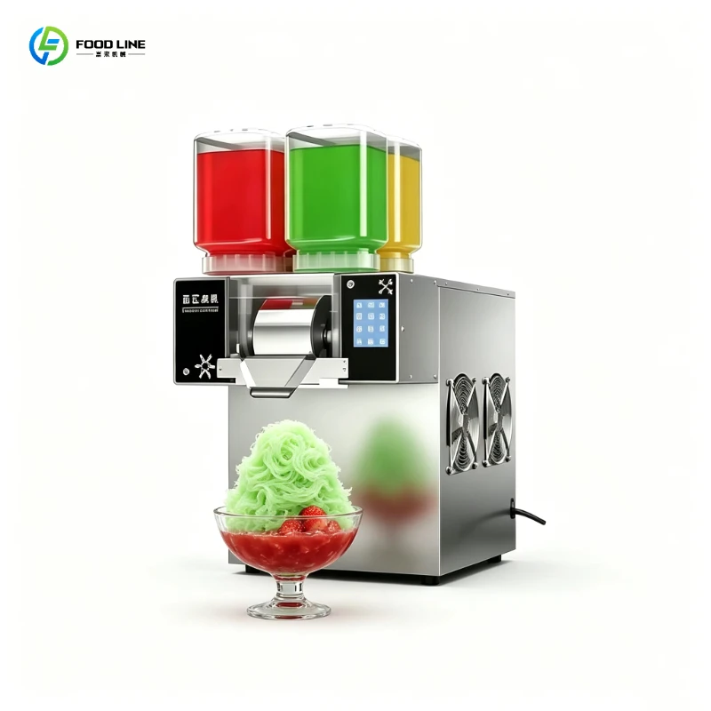 FL Commercial Snowflake Ice Shaver Bingsu Dessert Maker Machine Equipment for Shop Cafe Store Business Use