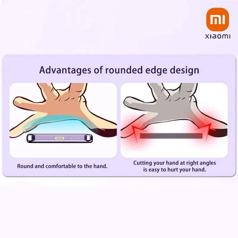 باور بانك لاسلكي مغناطيسي محمول بقدرة 50000 مللي أمبير في الساعة من Xiaomi PD22.5W بطارية خارجية للشحن السريع لهاتف Magsafe لهاتف iPhone 17 وسامسونج