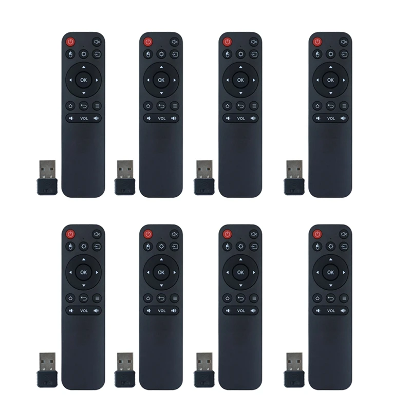 BPR1S Plus BLE 5.0 Remote Control 2.4Ghz Wireless Controller For Android TV Box/PC Parts Accessories 8PCS