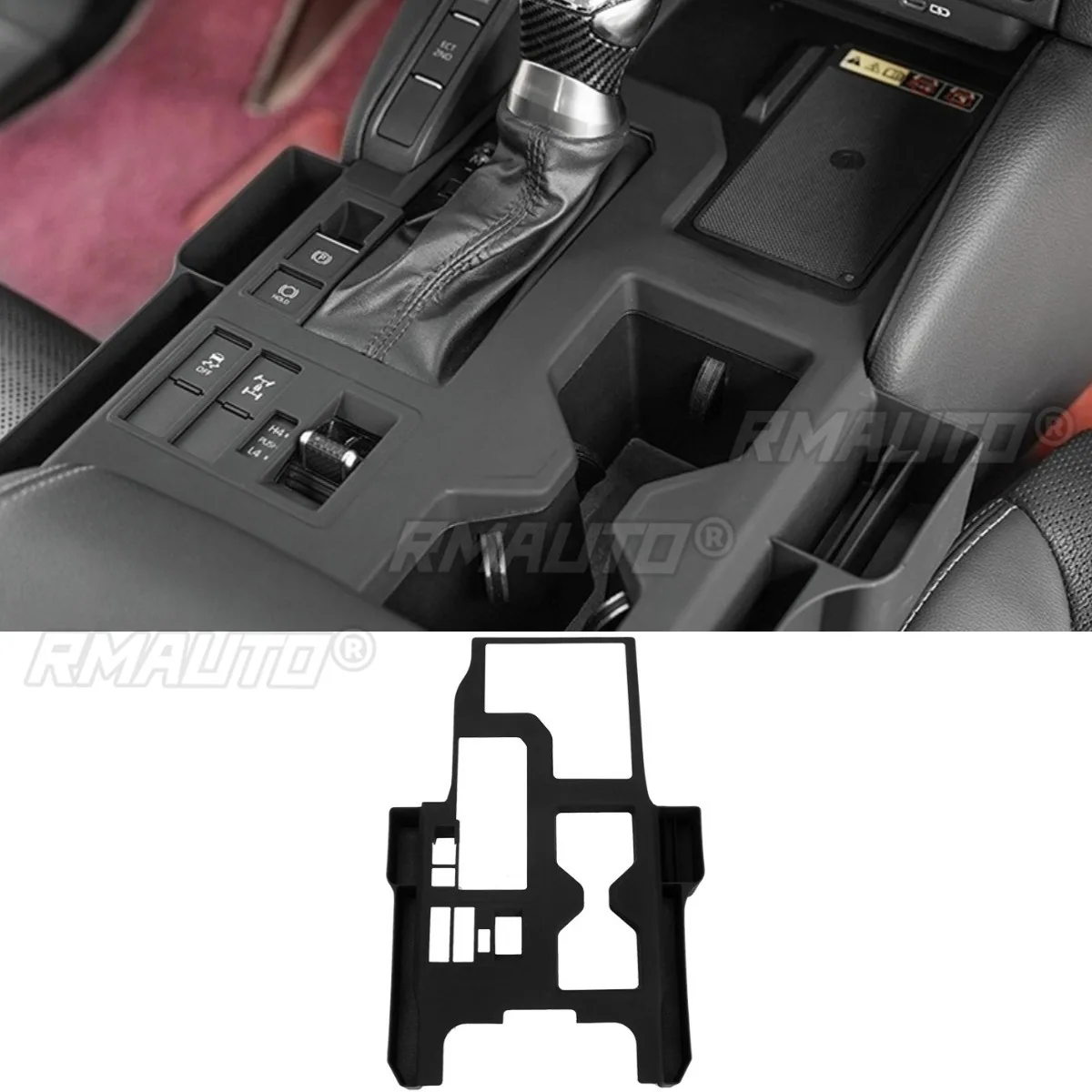 

Для Toyota Prado LC250 2024, комплекты для стайлинга, автомобильный подлокотник, скрытый ящик для хранения, центральная консоль, перила, ящик для хранения, комплект кузова