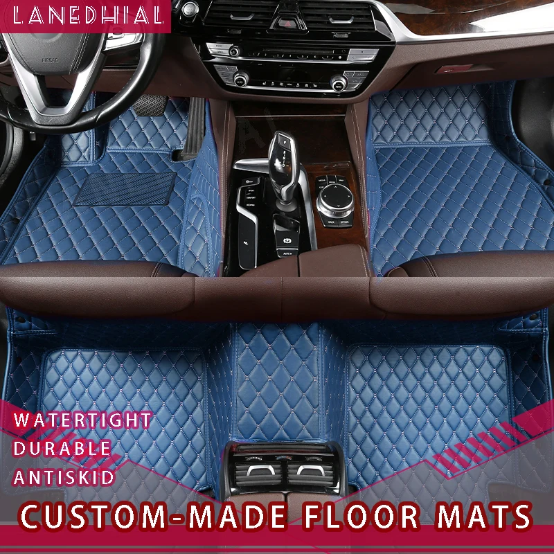 

Custom High Quality Leather Car Floor Mats For Nissan All Models Qashqai x-Trail Tiida Primera Pathfinder Car Interior Protector