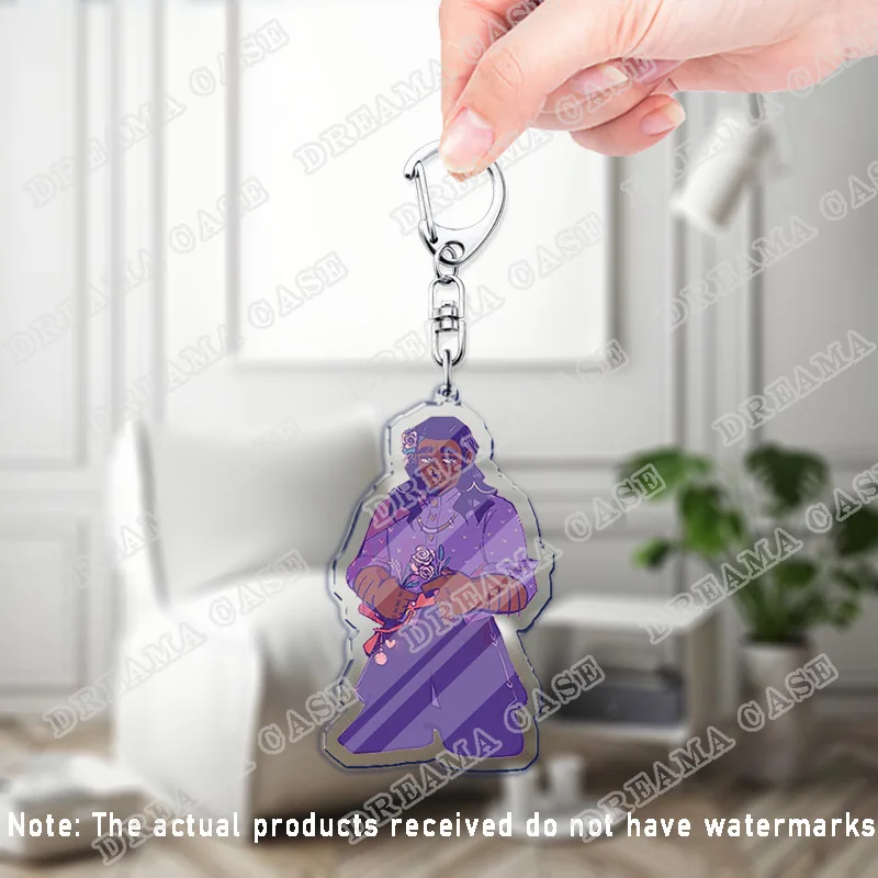 RDR2 Lovecore كاوبوي المفاتيح الاكسسوارات حقيبة سحر لعبة سلاسل المفاتيح Keyrings مجوهرات المشجعين الأصدقاء هدية