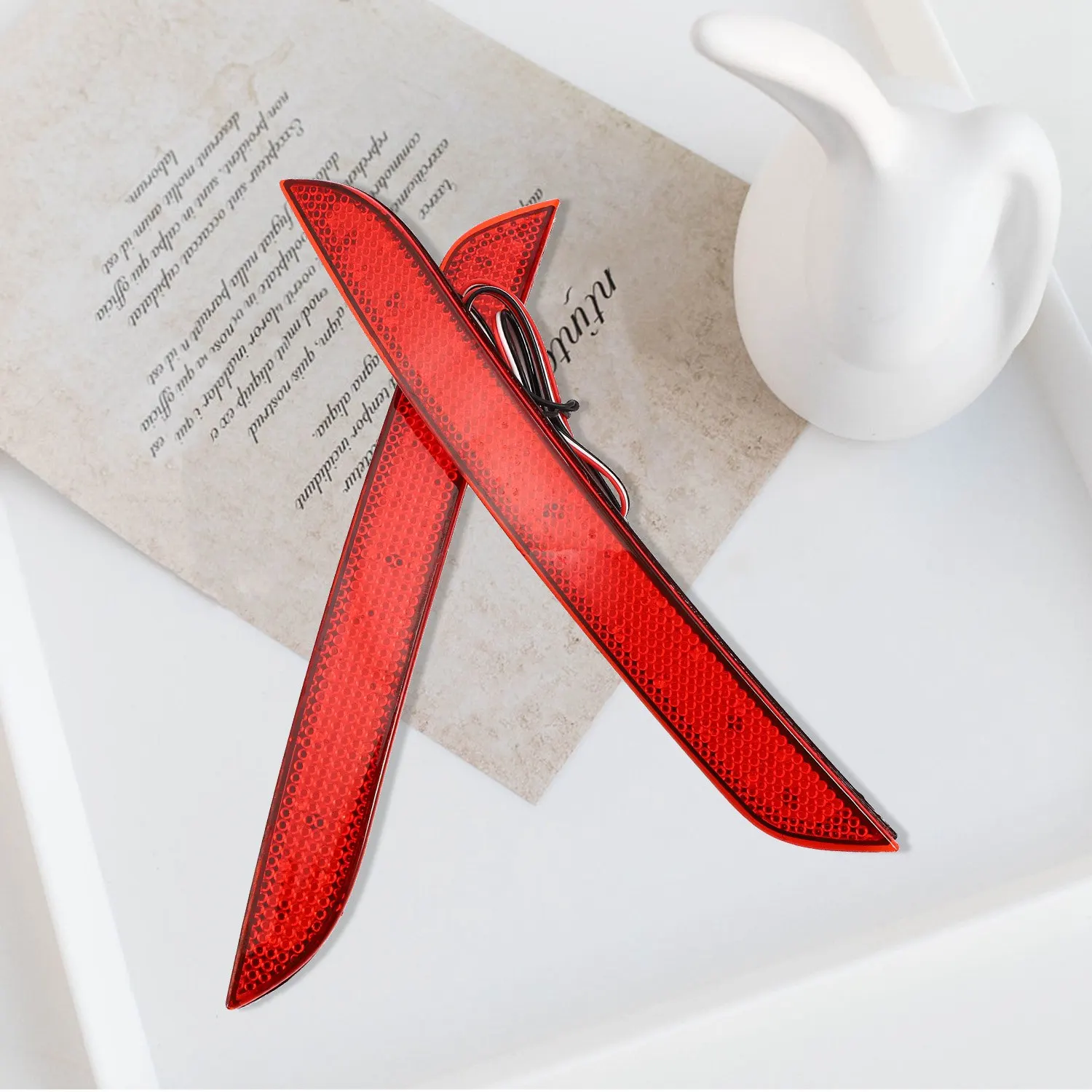 2 قطعة LED المصد الخلفي ماركر كسر وقف ضوء مصباح لسيارات BMW F30 F31 F32 F34 F35 F36 عدسة حمراء