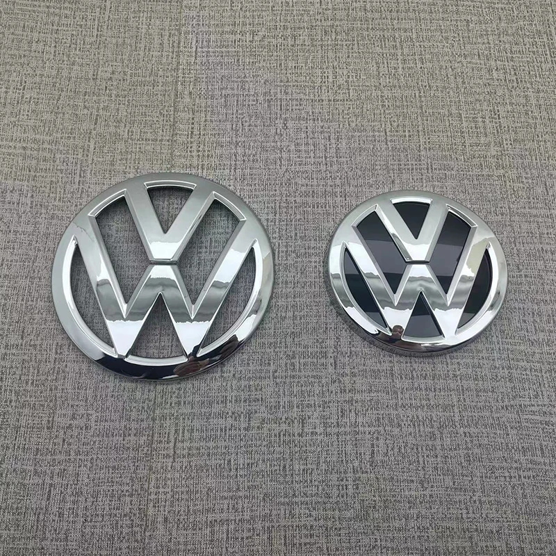 Chrome Replacement 138mm Front Grill emblem or 110mm Rear Trunk Lid Car badge for volkswagen Golf MK7 2014 2015 2016 2017