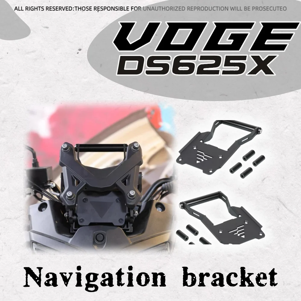 

Для VOGE DS652X DSX625 625DSX мотоциклетный мобильный телефон GPS-навигационный кронштейн модифицированные аксессуары для расширительного стержня из нержавеющей стали