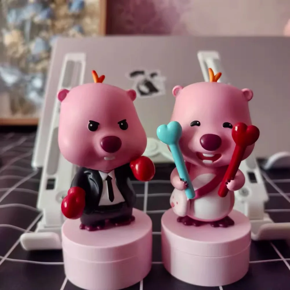 MiniSO zanmang Loopy blind blind BOX ทำงานในการแสดงธุรกิจ stampampentsdesktoptrendy handcrafts รวมถึงรุ่นที่ซ่อนอยู่