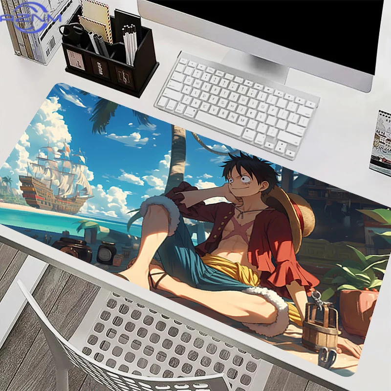 kawaii Mouse Pad Varmilo Keyboard Pad Gaming Accessories Esports Gamer desk mat O-one P-piece luffy Anime Mousepad office Carpet