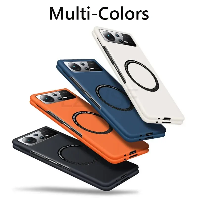 For Xiaomi Mix Fold 3 Magsafe Slim Matte Hard Magnetic Case For Xiaomi Mi Mix Fold2 Fold3 Wireless Charging Hard Back Cover