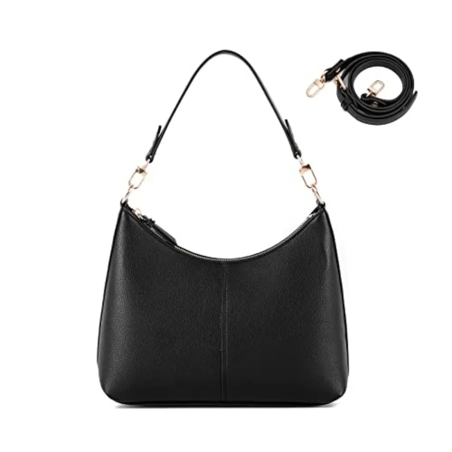 

Small Shoulder Handbags for Women Mini Purse Waterproof Soft Leather Crossbody Bags for Work Shopping Travel