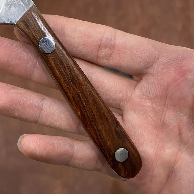 3 Inch Paring Knife 67-Layers Damascus Steel Blade Wood Handle Sharp Chef Cleaver Peeling Fruit BBQ Kitchen Knives Cooking Tools