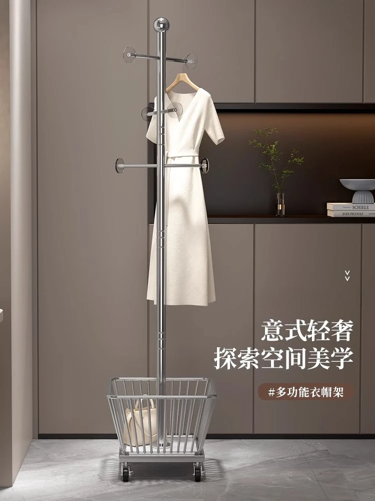 

Съемная прикроватная тумбочка для спальни от пола до потолка, которую не занимает вешалку для одежды