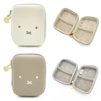 Kawaii Miffys Storage Bags Cartoon Cute Lipstick Makeup Bag Hard Case Portable Accessories Headphones ID Bag Christmas Gift Toy