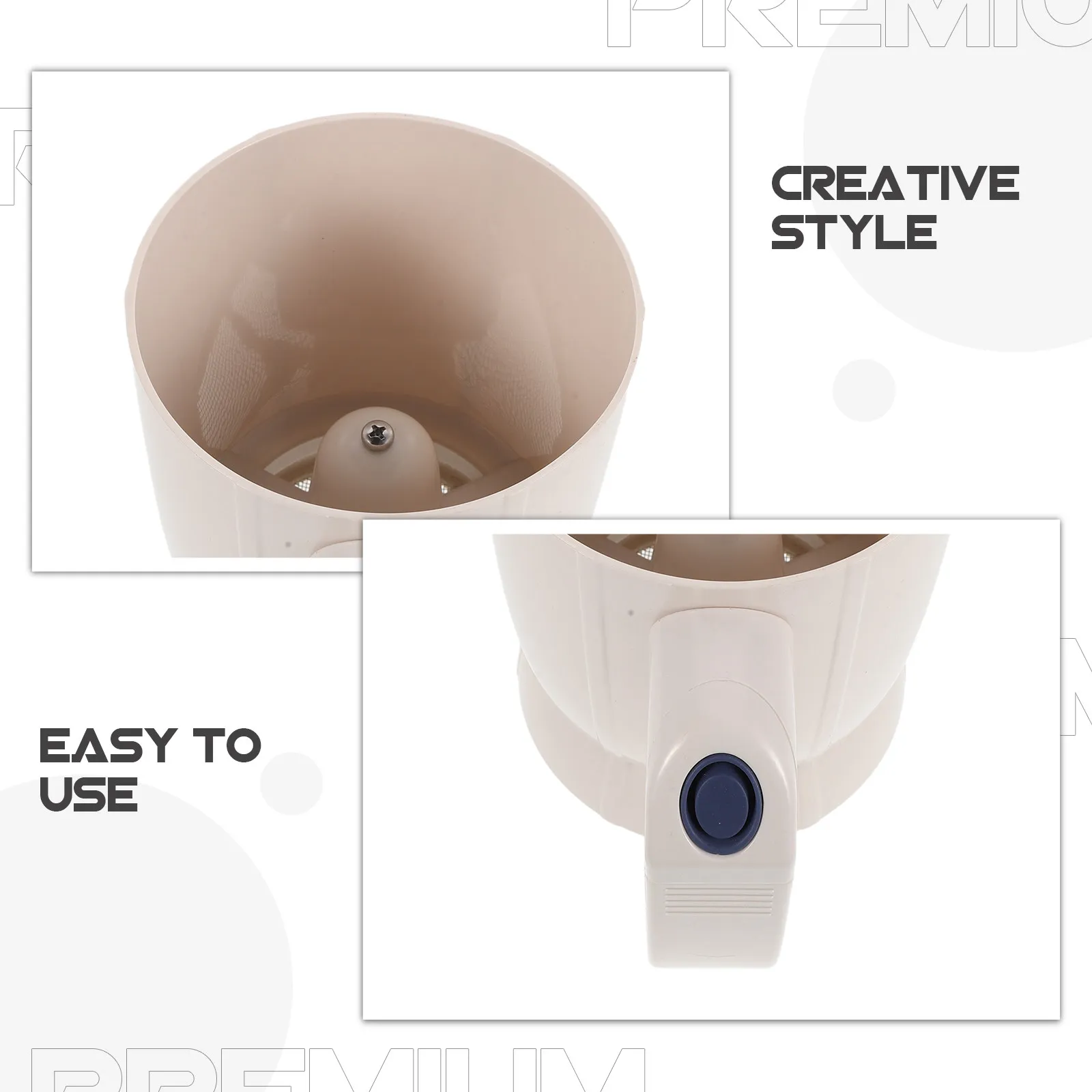 Electric Flour Sifter Battery Operated Stainless Steel Mesh Sieve Ergonomical Handle Multipurpose Kitchen Tool Baking Pastry