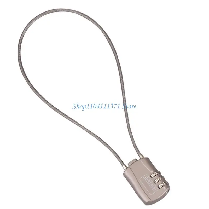 P9FC Anti-theft Helmet Lock Password Locks for Scooter Motorcycle