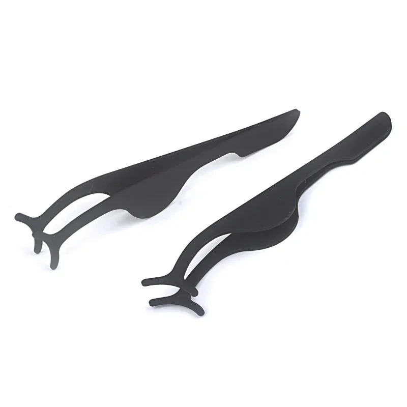 1Pcs Professional Magnetic Eyelashes Extension Applicator Stainless Steel False Eyelashes Curler Tweezer Clip Clamp Makeup Tool