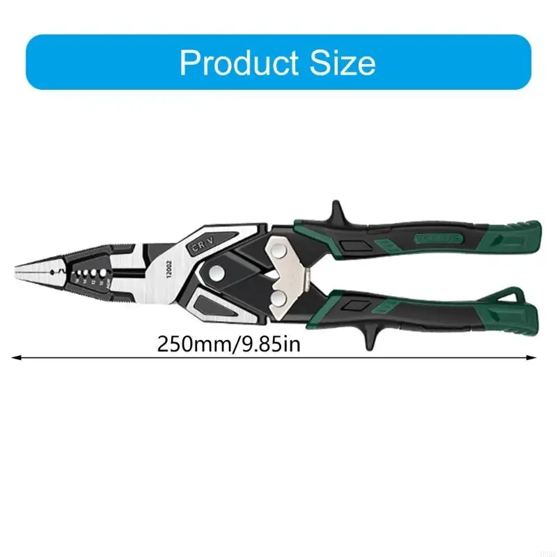 HX6C Công cụ cắt cáp 9 ininch và dụng cụ xử lý dây cho đa chức năng để bảo trì điện