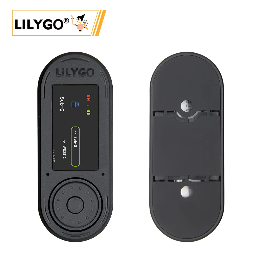2025 T-Embed CC1101 ESP32-S3 Nfr24 433/868/915 mhz Black Rf Transceiver Rfid I2c Usb Wireless Module Bruce