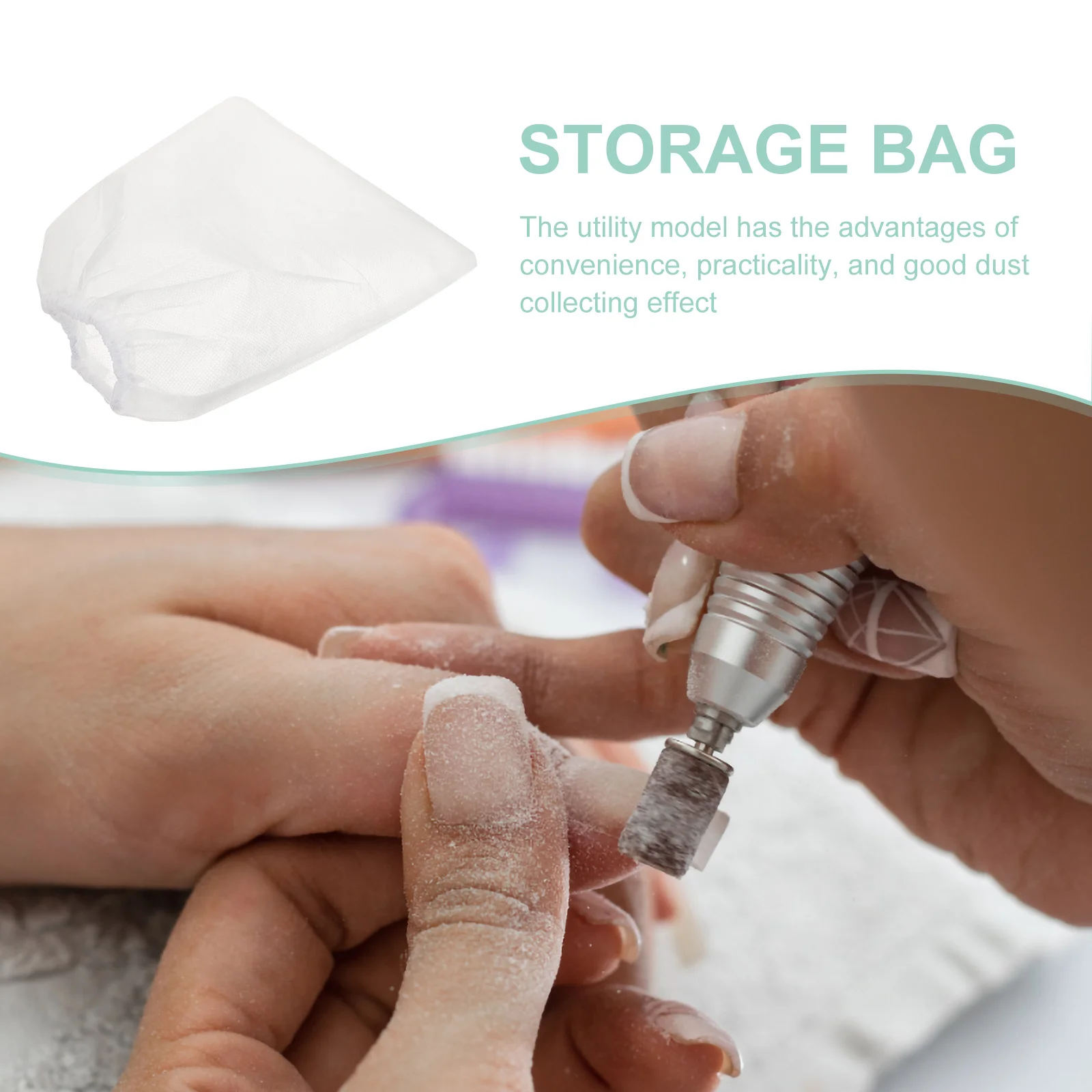 5 قطعة حقيبة تجميع غير المنسوجة لاستبدال مسمار الفن الغبار شفط جامع دائم مكنسة كهربائية كيس لجميع الغبار أداة السلطة #3