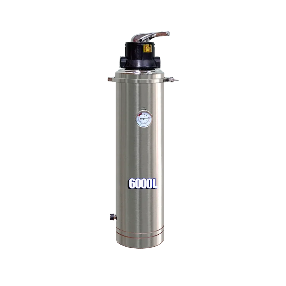 SKSD159-6000L  Self-cleaning Manual Backwash Machine Whole House 304SS Housing Uf Membrane Water Filter Purifier for Water