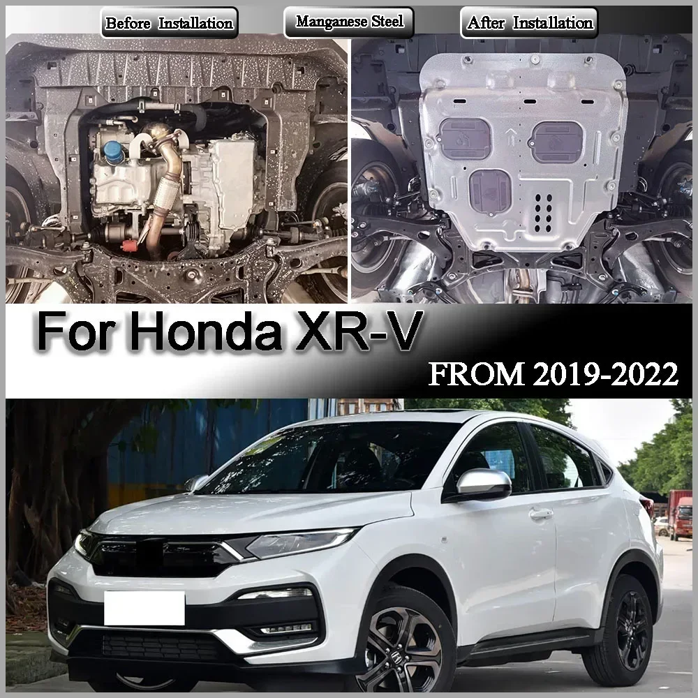 Motorschutzblech Spritzschutz Getriebe-Unterbodenschutzplatte Zubehör für Honda XR-V 2019-2022 1.5T