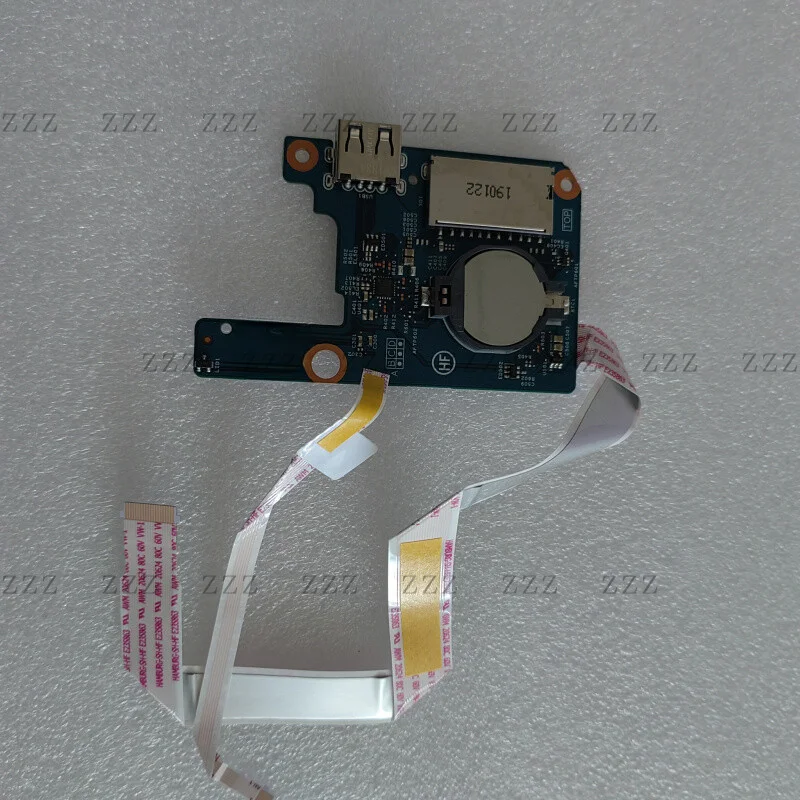 ZZ is suitable for  Dell Inspiron 15 5584 USB and SD card reader board with cable 0PYF3X PYF3X.