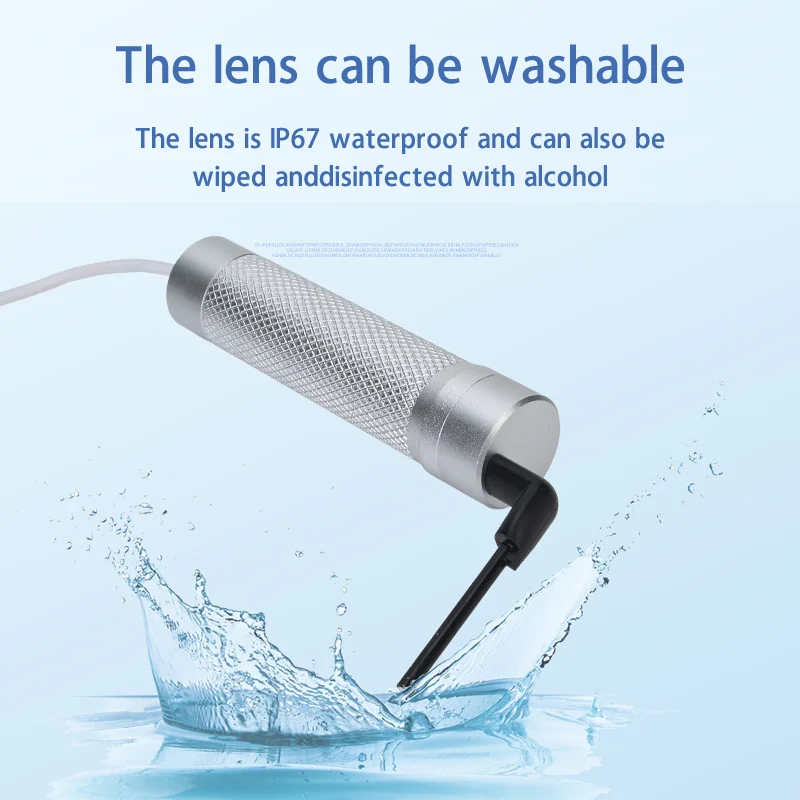 Professional 10.1inch HD Large Screen Visual Ear Picking Endoscope, illuminated Ear Digging Tool for Ear Canal Inspection