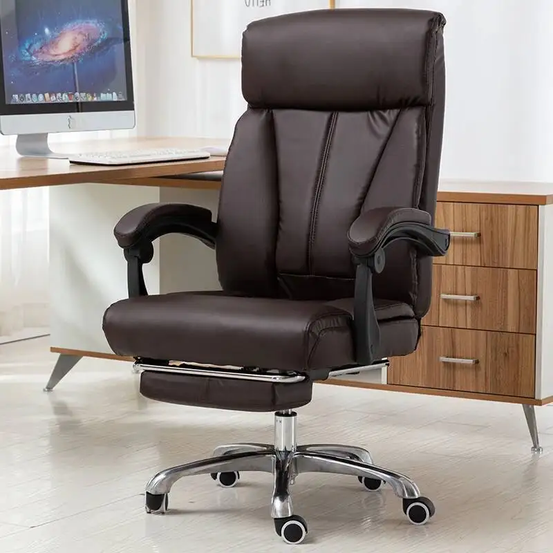 

Office Leather Roller Chairs Playseat Mobile Ergonomic Pillow Modern Gaming Chair Bedroom Princess Taburete Trendy Furniture