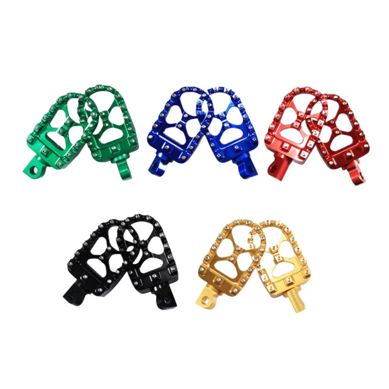 

Anodized Aluminum Alloy Motorcycle Footrests Footpegs XL883 XL883R 002010