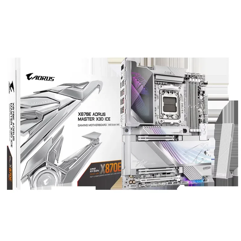 【CHIMU HOME】AM5 X870E ATX Gaming Mainboard 4 DDR5 DIMM Slots Multiple SATA Hard Drive Interfaces For E-Sports PC