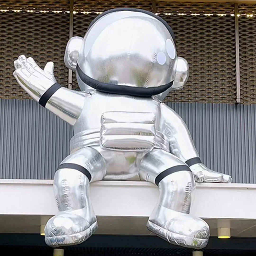 

Inflatable Astronaut Display Model | Blow-Up Spaceman, Cosmonaut Prop for Space Party, Sci-Fi Event