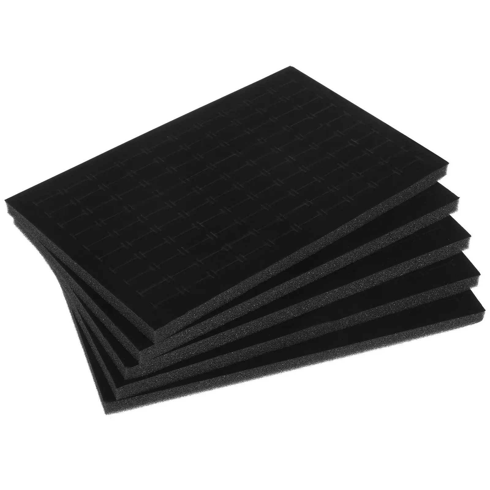

5pcs Jewelry Box Sponge Pad ganizer 100 Slots for Rings Earrings Brooches Small Jewelry Display Travel Storage