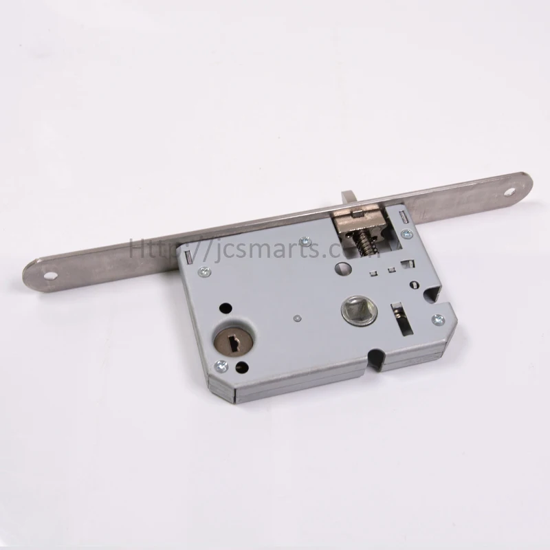 Imagem -04 - Porta de Madeira Popular Europeia Smart Lock Body 5050 Mortise com 22*225 Placa Redonda