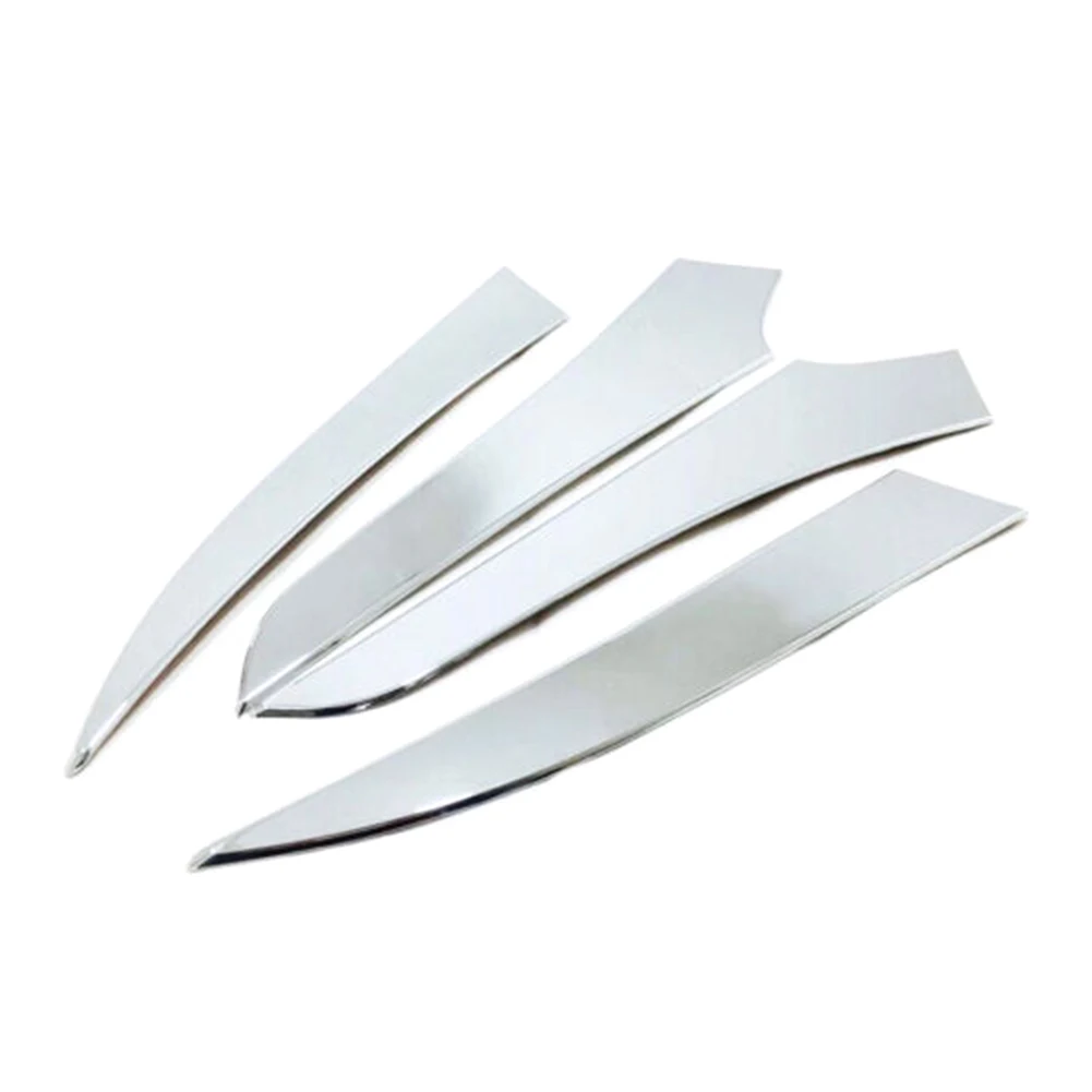 Chrome Front Headlight Eyelid Cover Trim For Toyota Corolla Hatchback 2019 2020 Head Light Lam Eyebrow Decoration Trims