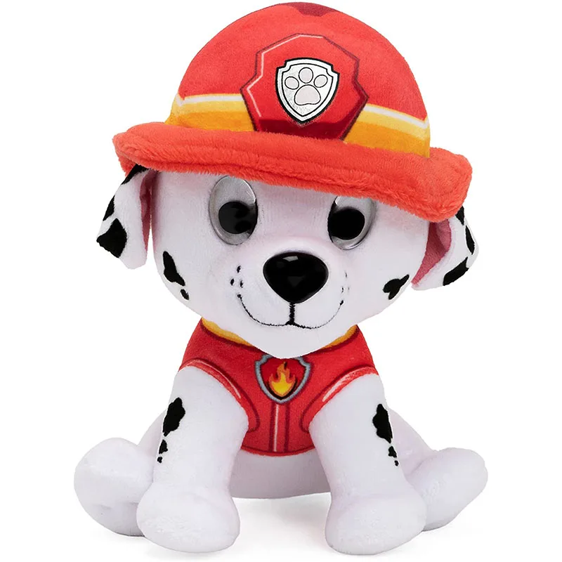 100% 本物のパウパトロールぬいぐるみトラッカーチェイスマーシャル