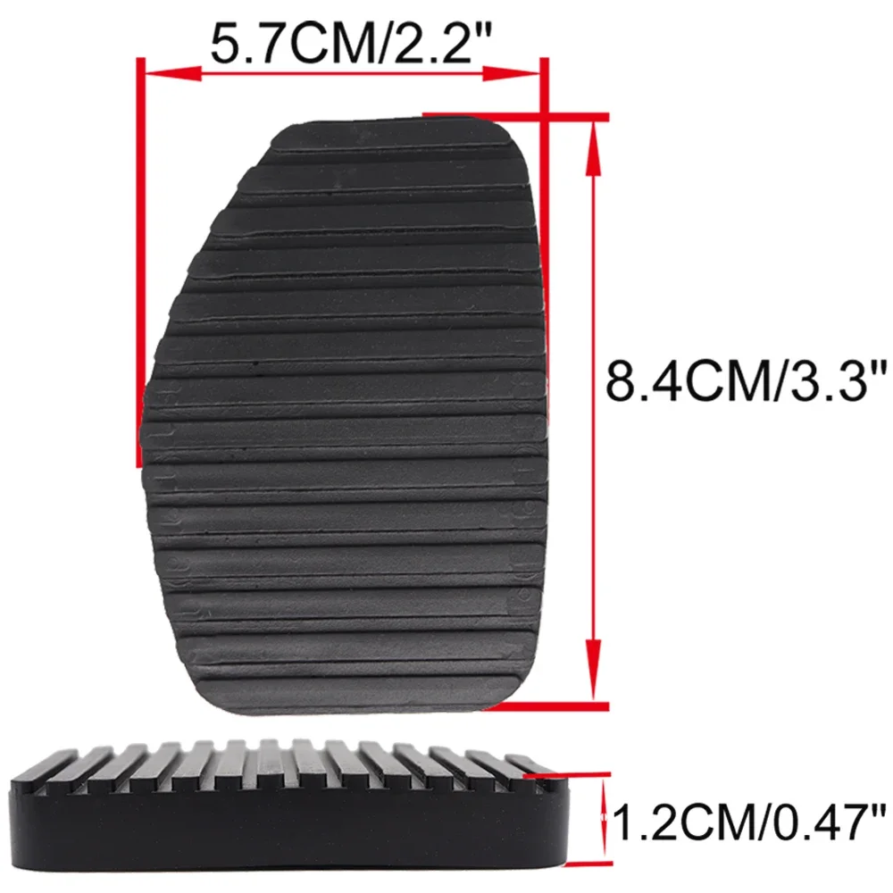 For Citroen Xsara Picasso 1999 - 2012 Jumpy Xantia C4 Picasso C2 SC C5 DC RD TD C6 Rubber Brake Clutch Foot Pedal Pad Cover