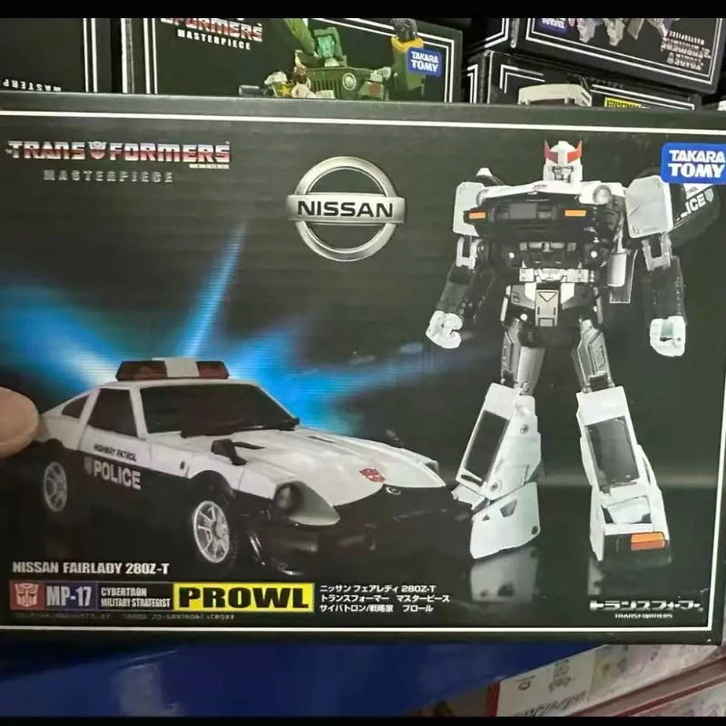 

Transformation Toys Masterpiece MP-17 MP17 Prowl KO Version G1 Classic Action Figure Robot Model Collectibles Gift
