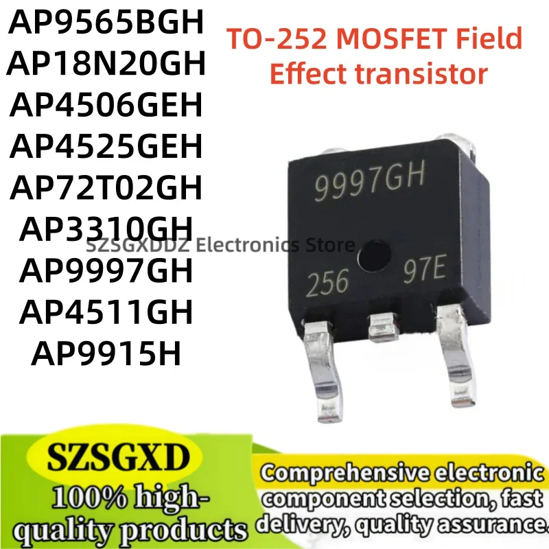 10-20Uds 100% new quality AP4511GH AP4525GEH AP72T02GH AP9565BGH AP18N20GH AP3310GH AP9997GH AP9915H AP4506GEH TO252 Chipset