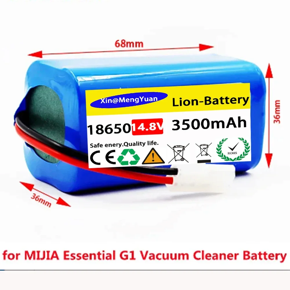 2024 new 14.4v 6800mAh Li-Ion Battery for Cecotec Conga 1290 1390 1490 1590 Vacuum Cleaner Genio deluxe 370 gutrend echo 520