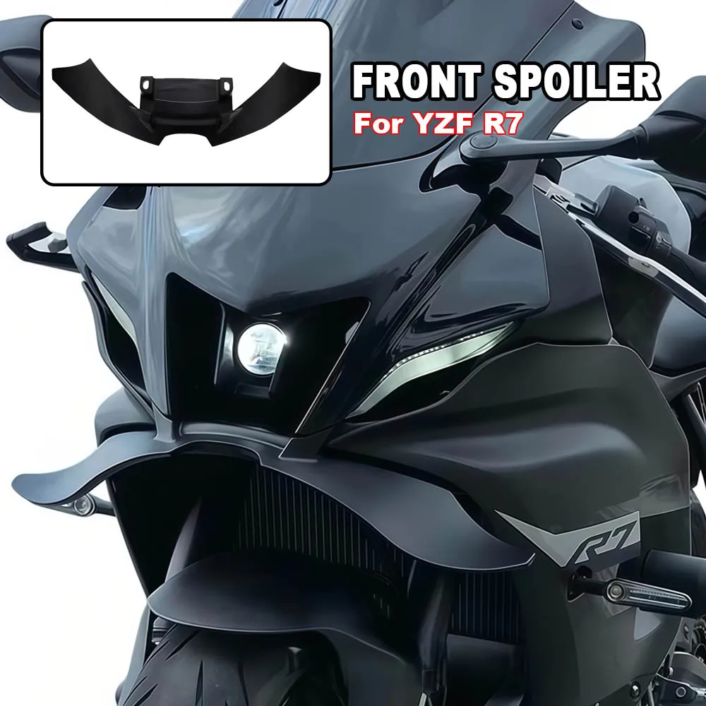 For YZF-R7 YZF R7 2022-2024 2025 Motorcycle Winglets Aerodynamic Wind Side Wings Spoiler Fairing