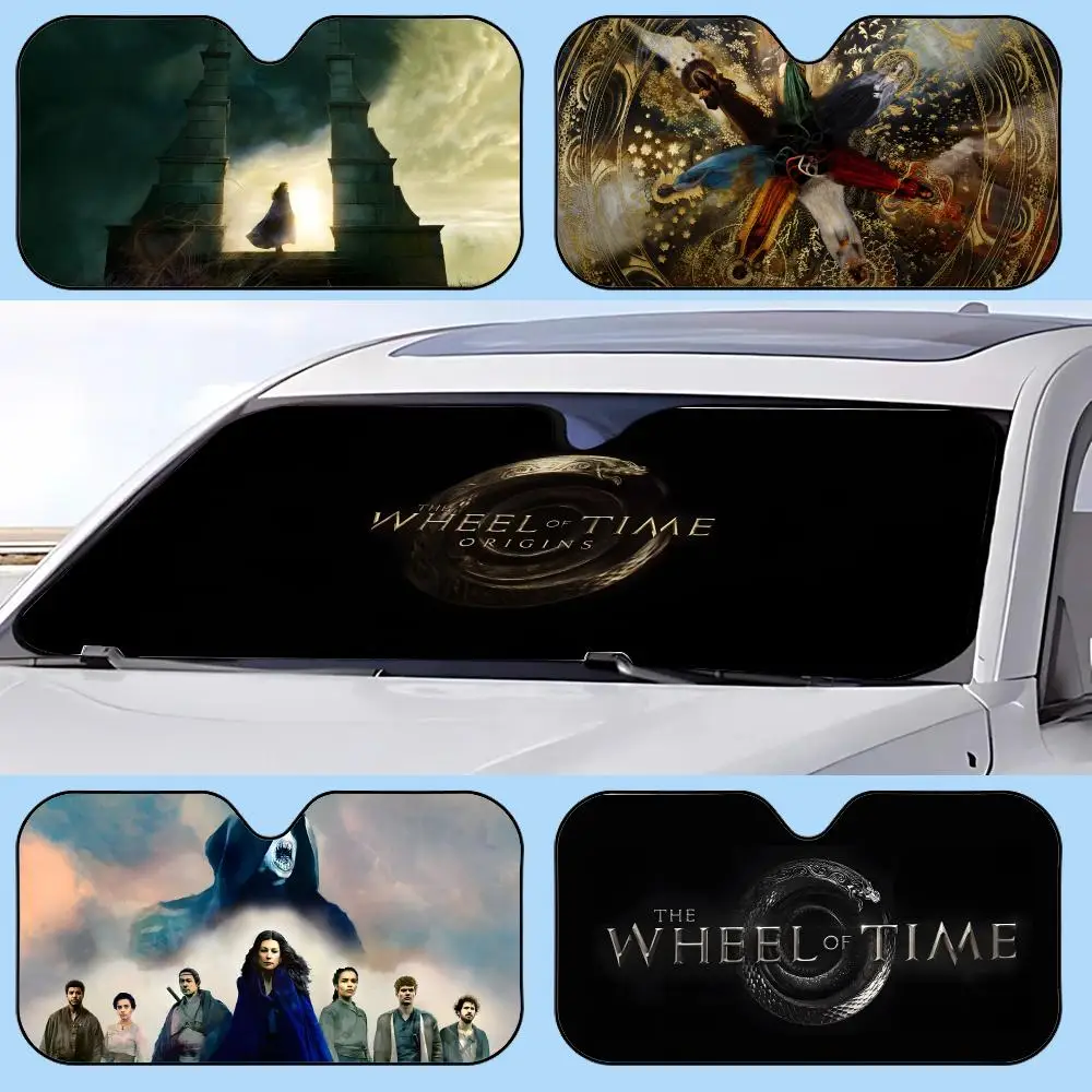 

The Wheel of Time Sun Visor Retractable Car Sun Visor Anti-Glare UV Protection Front Window Sunshade