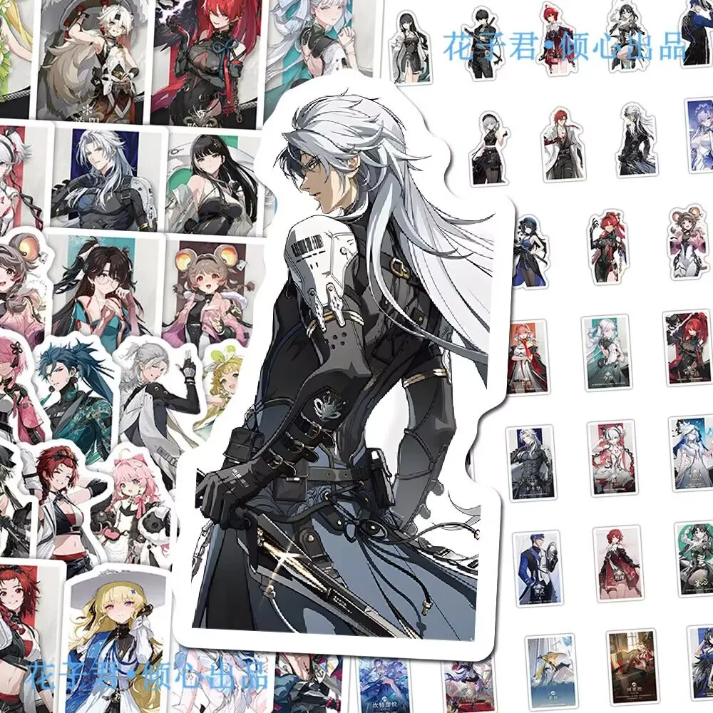 195 "Mingchao" 고화질 스티커 게임 캐릭터 주변 장치 고화질 스티커 diy 노트북