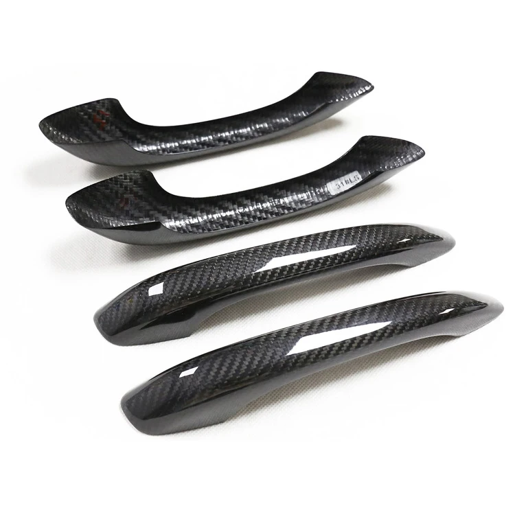 Dry Carbon Fiber Add on Door Handle for Porsche Macan 2014-2021 Perfect Fitment High Quality